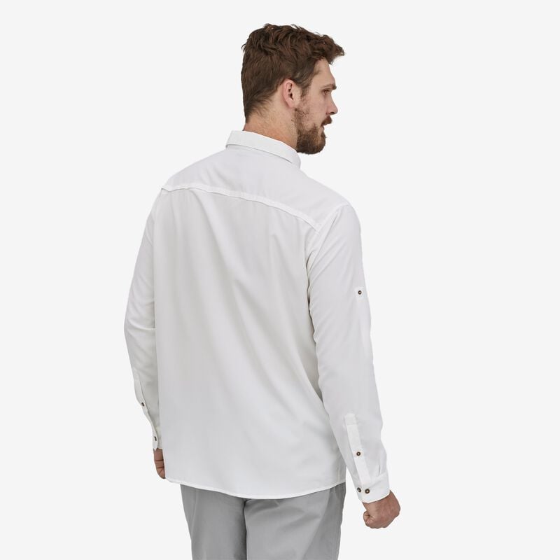 Patagonia Men's Long-Sleeved Sol Patrol® Shirt - White