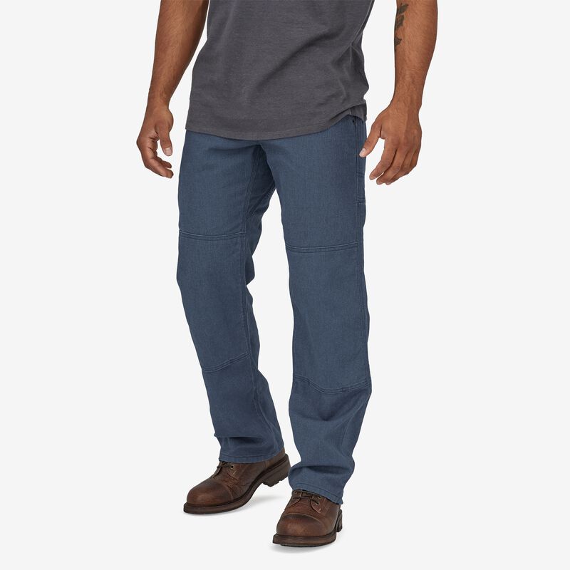 Patagonia Men's All Seasons Hemp Canvas Double Knee Pants - Short - Stone Blue