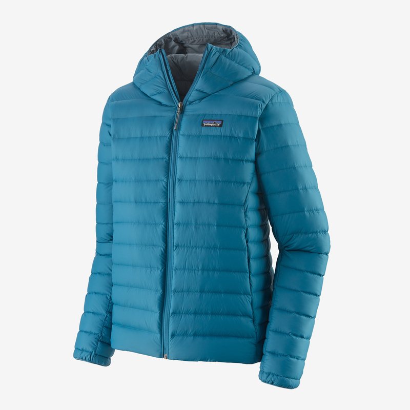 Patagonia Men's Down Sweater Hoody - Wavy Blue