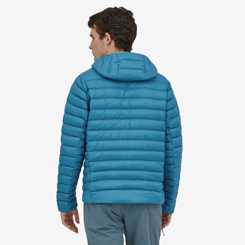 Patagonia Men's Down Sweater Hoody - Wavy Blue