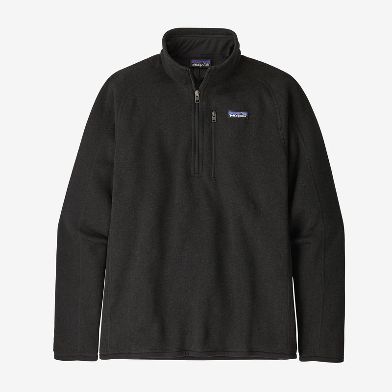 Patagonia Men's Better Sweater® 1/4-Zip Fleece - Black