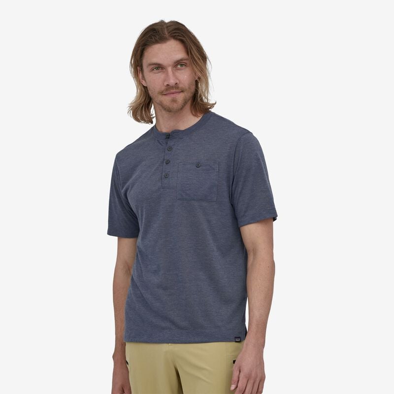 Patagonia Men's Capilene® Cool Trail Bike Henley - Classic Navy