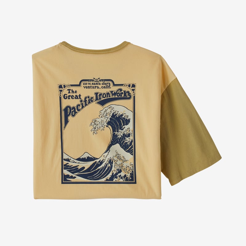 Patagonia Men's GPIW™ Organic Pocket T-Shirt - Oat White