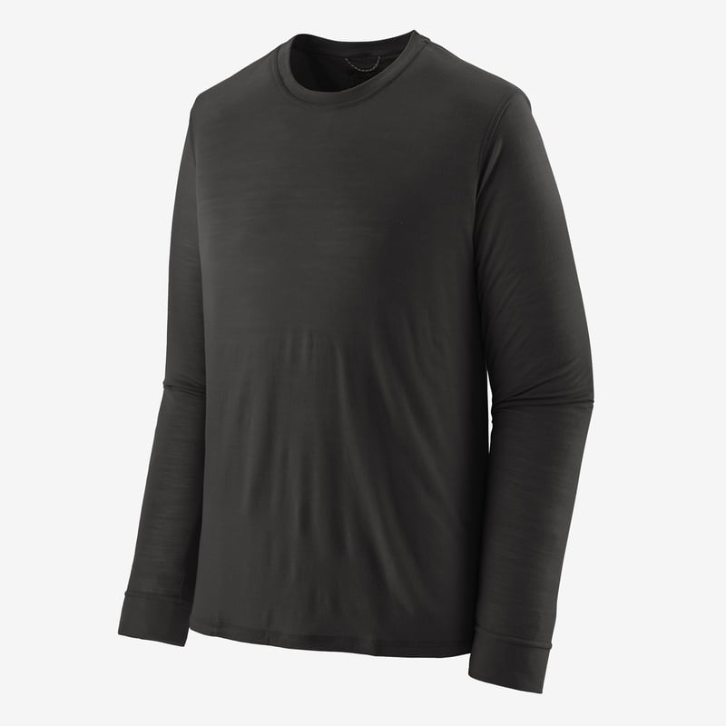 Patagonia Men's Long-Sleeved Capilene® Cool Merino Shirt - Black