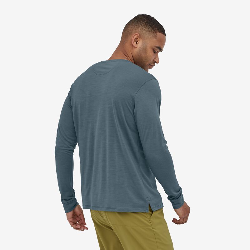 Patagonia Men's Long-Sleeved Capilene® Cool Merino Shirt - Black