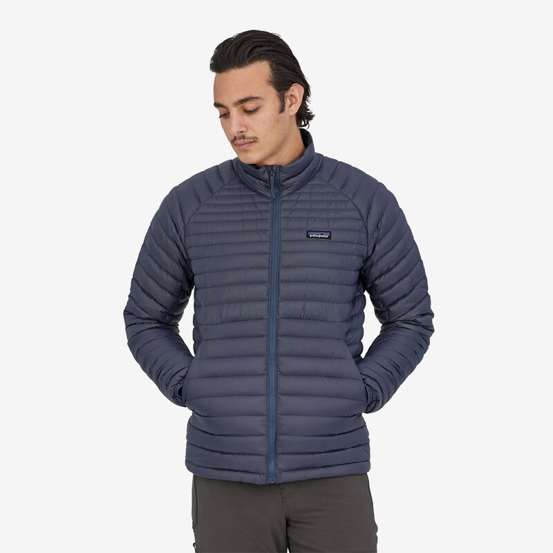 Patagonia Men's AlpLight Down Jacket - Smolder Blue