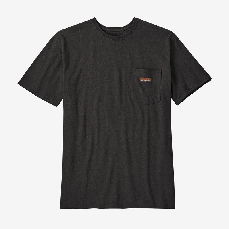 Patagonia Men's Work Pocket Tee Shirt - Black