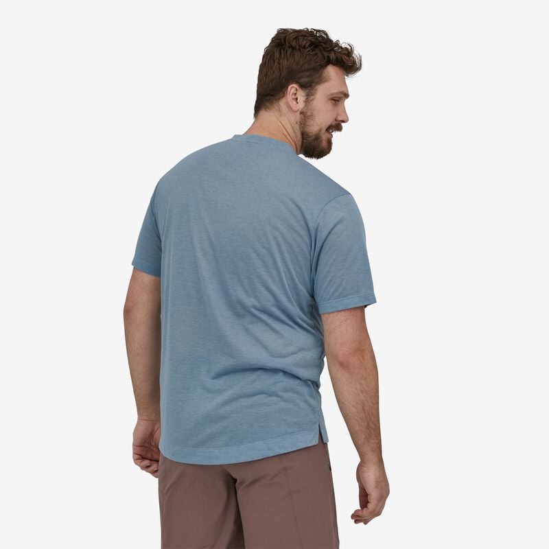 Patagonia Men's Capilene® Cool Trail Bike Henley - Light Plume Grey