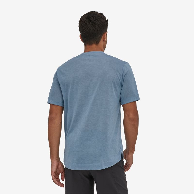 Patagonia Men's Capilene® Cool Trail Bike Henley - Light Plume Grey