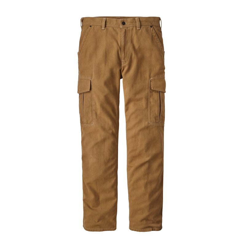 Patagonia Men's Iron Forge Hemp® Canvas Cargo Pants - Regular - Coriander Brown