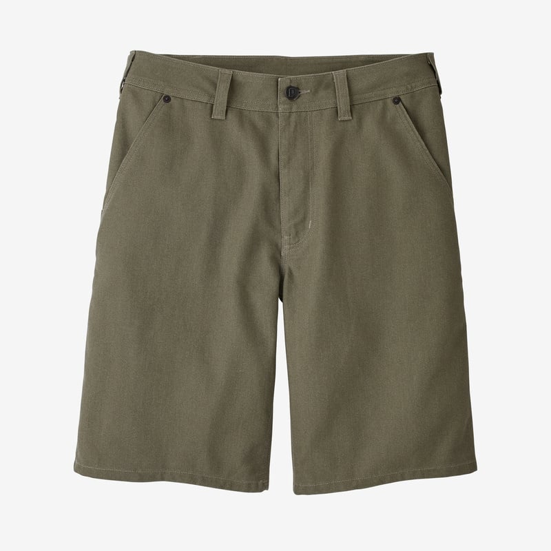 Patagonia Men's All Seasons Hemp Canvas 5-Pocket Shorts - 11" - Fatigue Green