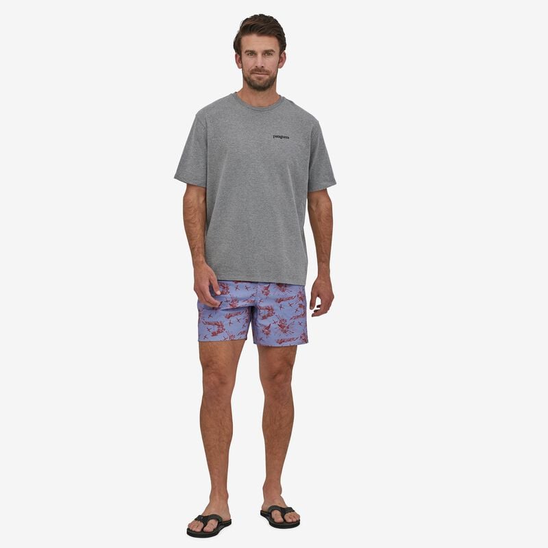 Patagonia Men's Hydropeak Volley Shorts - 16" - Faria: Light Current Blue