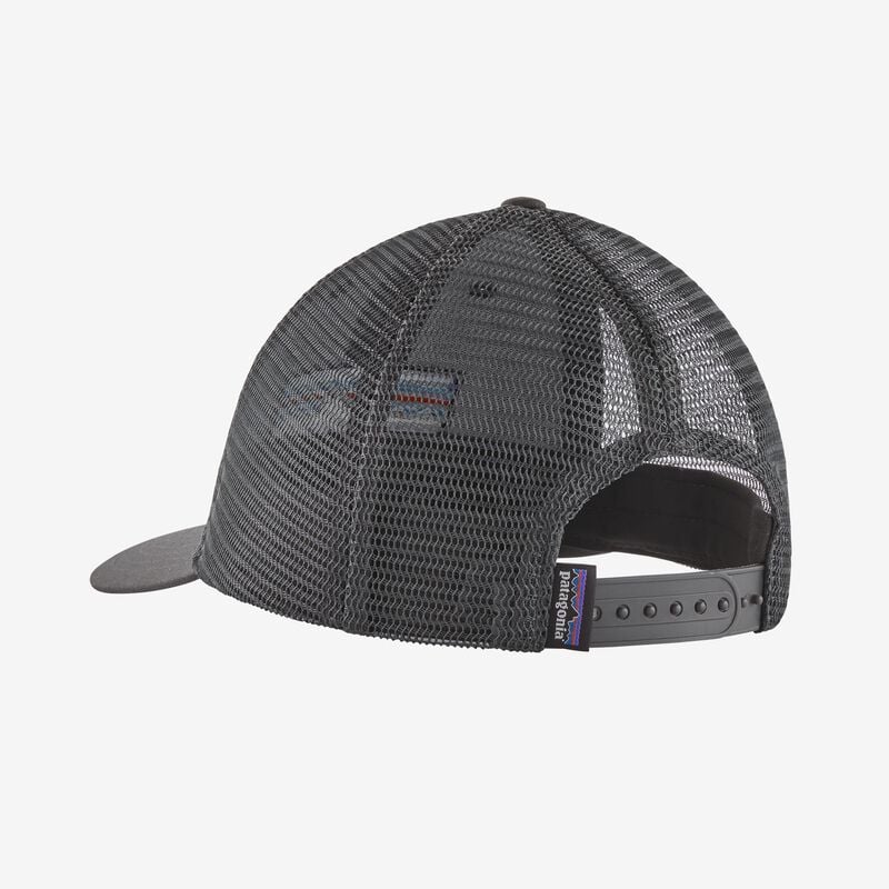 Patagonia P-6 Logo LoPro Trucker Hat - Black