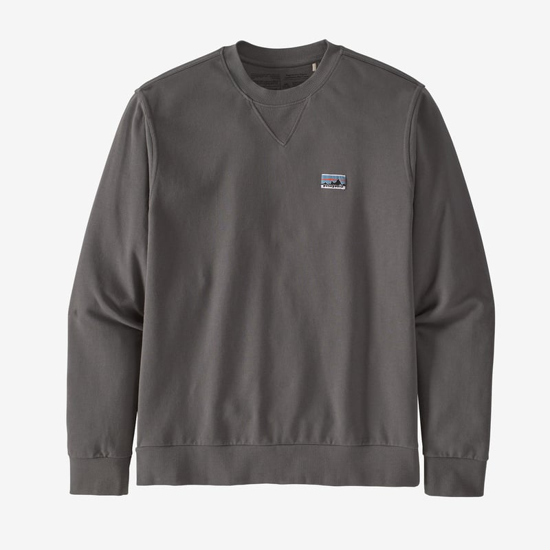 Patagonia Men's Regenerative Organic Certified™ Cotton Crewneck Sweatshirt - Noble Grey