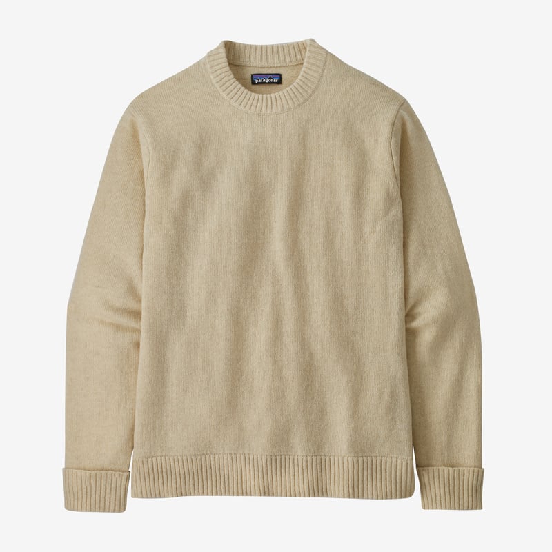 Patagonia Men's Recycled Wool Sweater - Natural