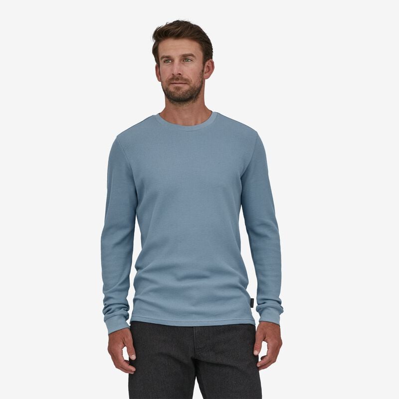 Patagonia Men's Work Waffle Crew - Pumice