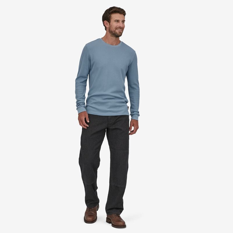 Patagonia Men's Work Waffle Crew - Pumice