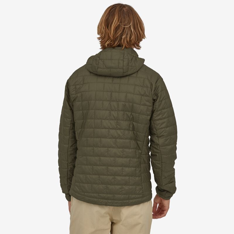 Patagonia Men's Nano Puff® Fitz Roy Trout Hoody - Basin Green