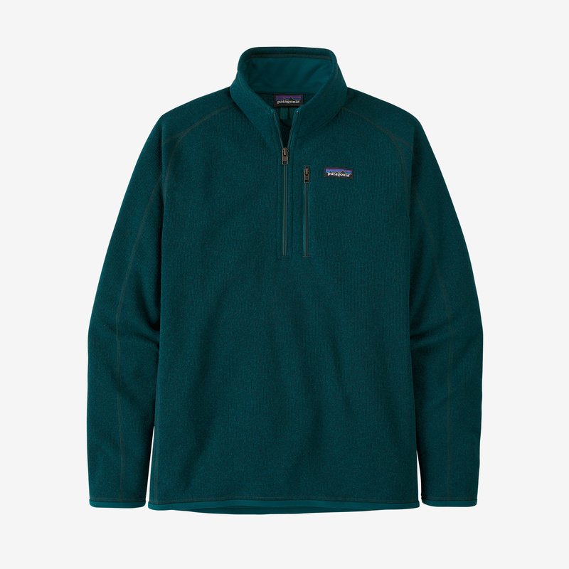 Patagonia Men's Better Sweater® 1/4-Zip Fleece - Dark Borealis Green