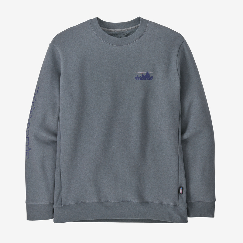 Patagonia 73 Skyline Uprisal Crew Sweatshirt - Plume Grey
