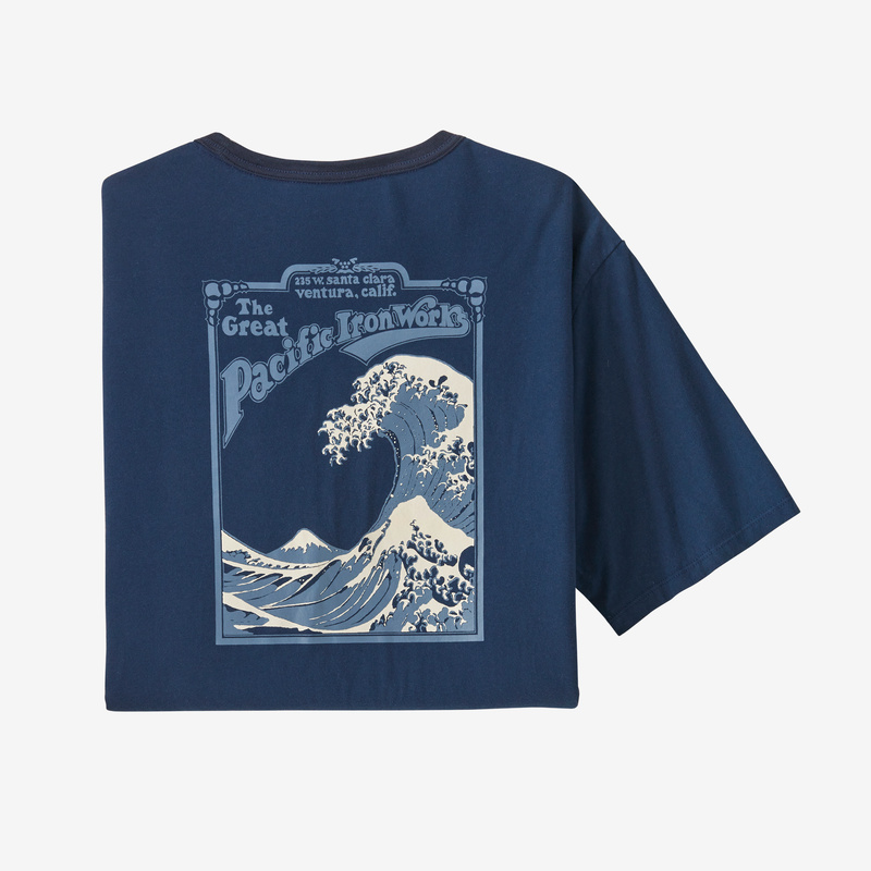 Patagonia Men's GPIW™ Organic Pocket T-Shirt - Stone Blue