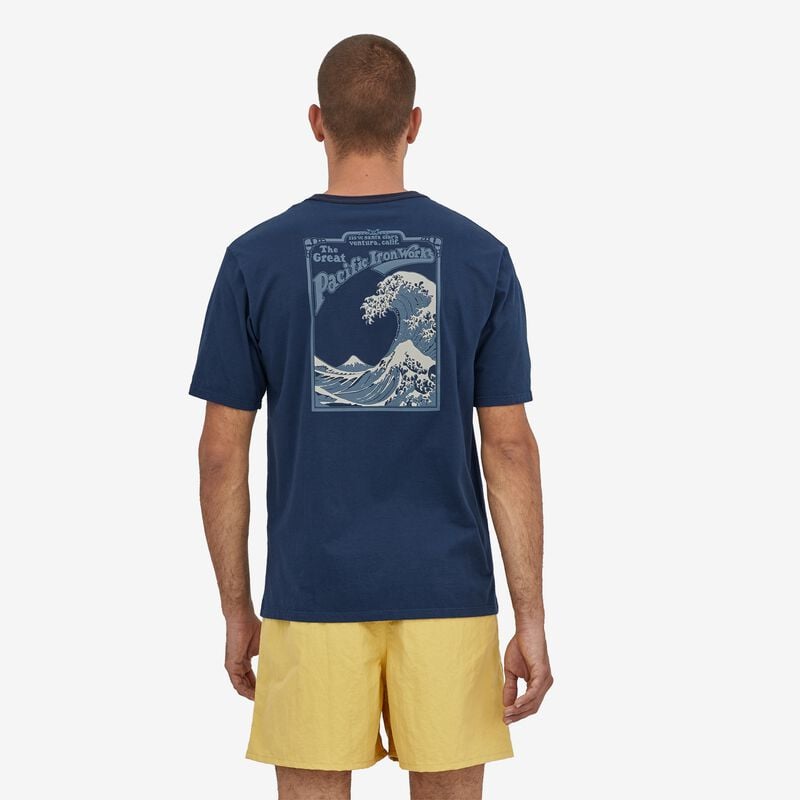 Patagonia Men's GPIW™ Organic Pocket T-Shirt - Stone Blue
