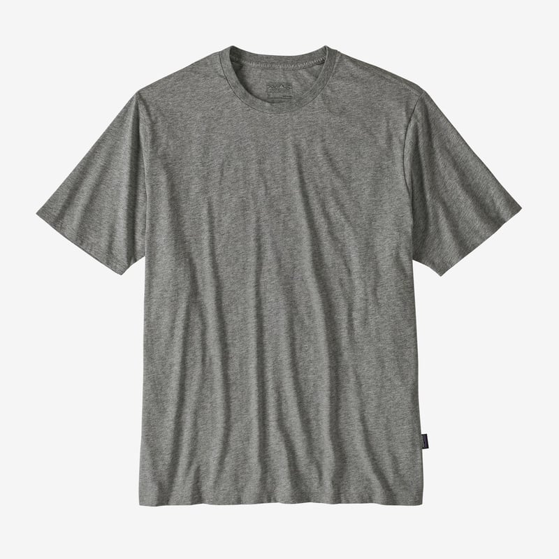 Patagonia Men's Regenerative Organic Certified™ Cotton Lightweight Tee - Feather Grey