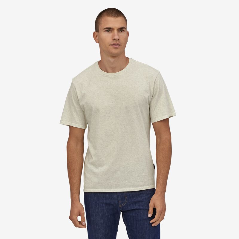 Patagonia Men's Regenerative Organic Certified™ Cotton Lightweight Tee - Feather Grey