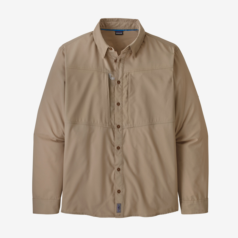 Patagonia Men's Long-Sleeved Sol Patrol® Shirt - Oar Tan