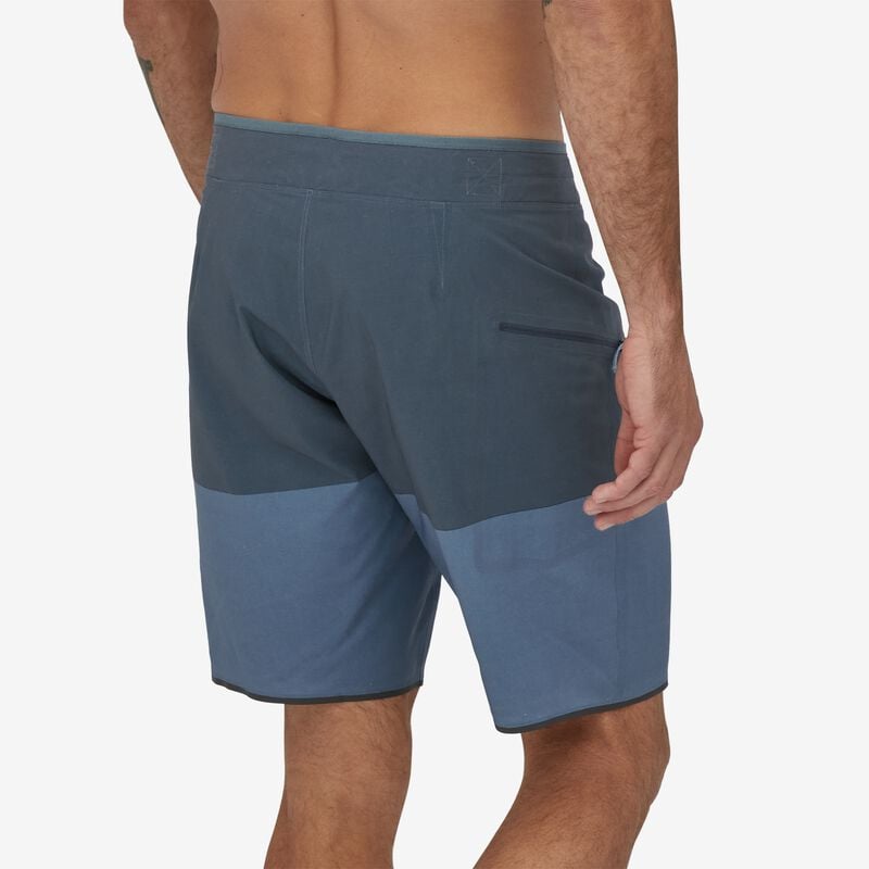 Patagonia Men's Hydrolock Boardshorts - 19" - Santa Cruz Block: Plume Grey