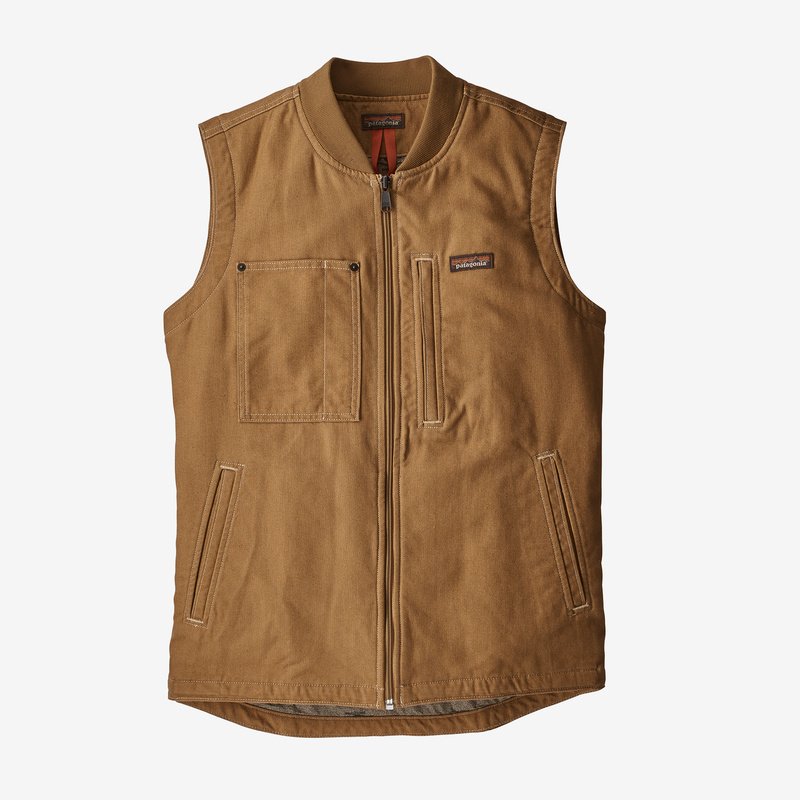 Patagonia Men's All Seasons Hemp Canvas Vest - Coriander Brown