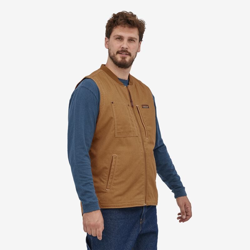 Patagonia Men's All Seasons Hemp Canvas Vest - Coriander Brown