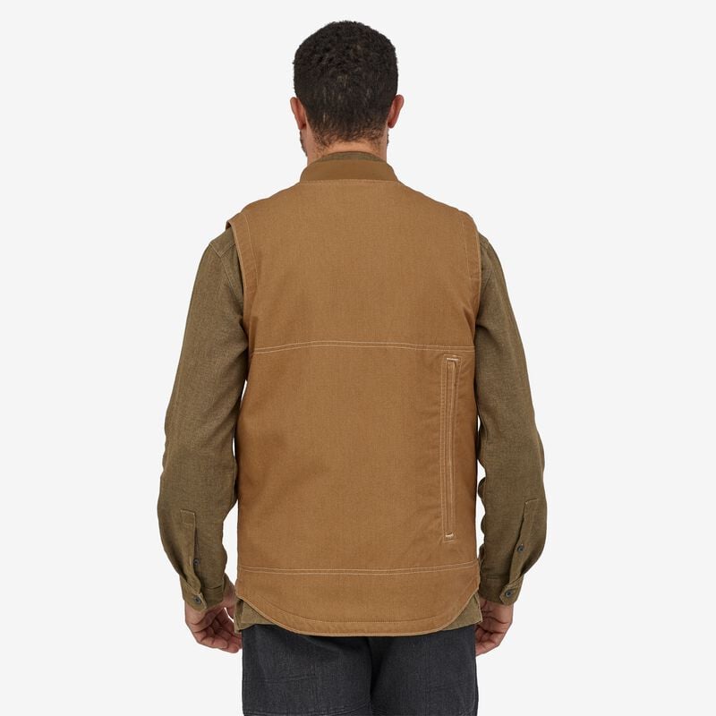 Patagonia Men's All Seasons Hemp Canvas Vest - Coriander Brown