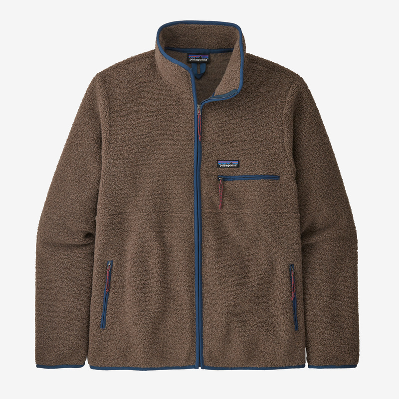 Patagonia Men's Reclaimed Fleece Jacket - Topsoil Brown