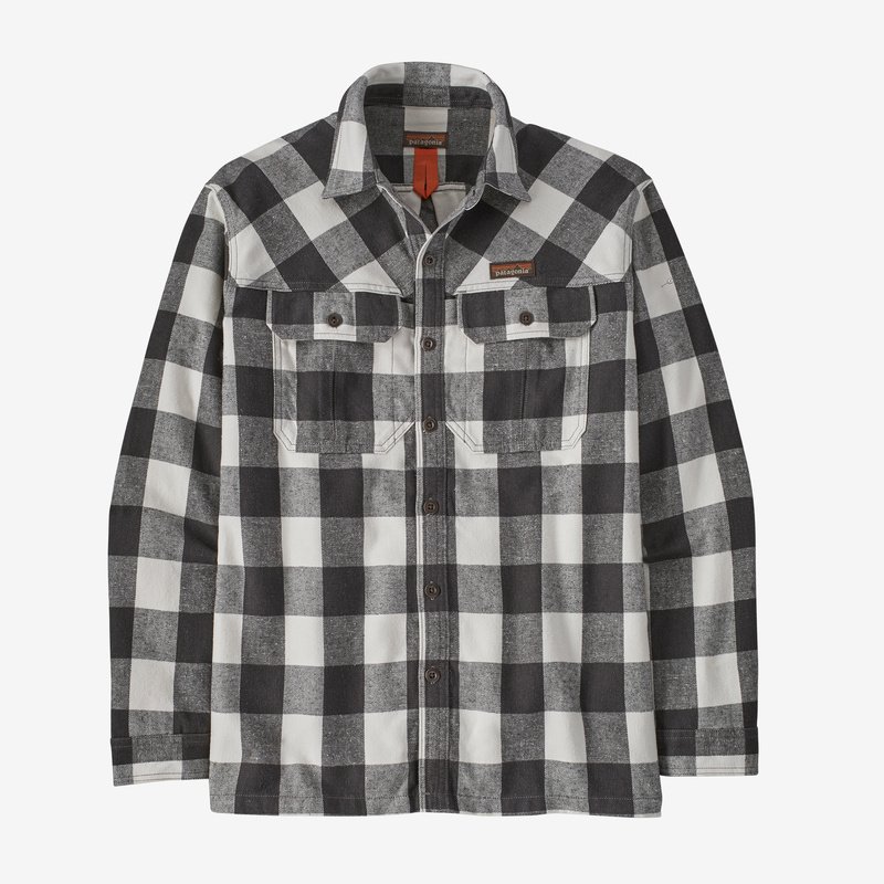 Patagonia Men's Farrier's Shirt - Great Plains: Wool White