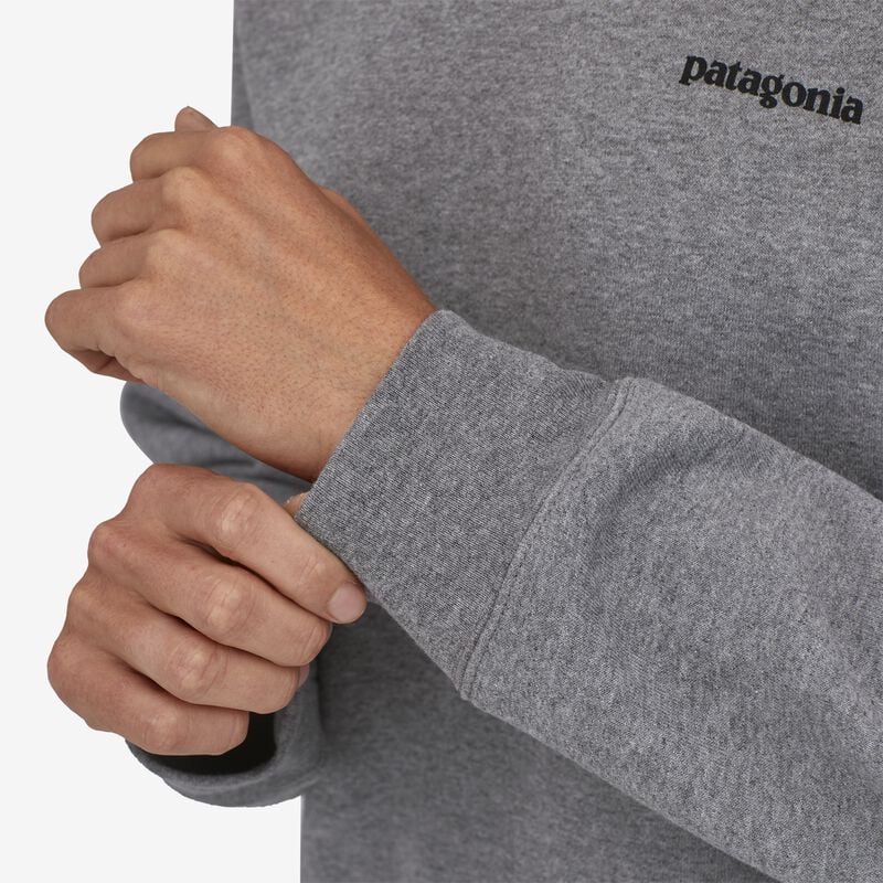 Patagonia P-6 Logo Uprisal Crew Sweatshirt - Sequoia Red