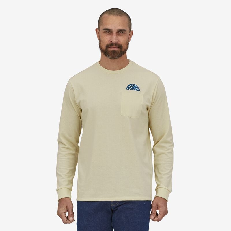 Patagonia Men's Long-Sleeved Maintain Momentum Pocket Responsibili-Tee® - Sequoia Red