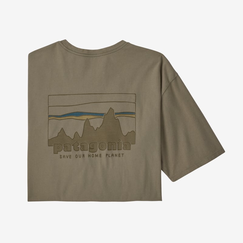 Patagonia Men's '73 Skyline Organic T-Shirt - Garden Green
