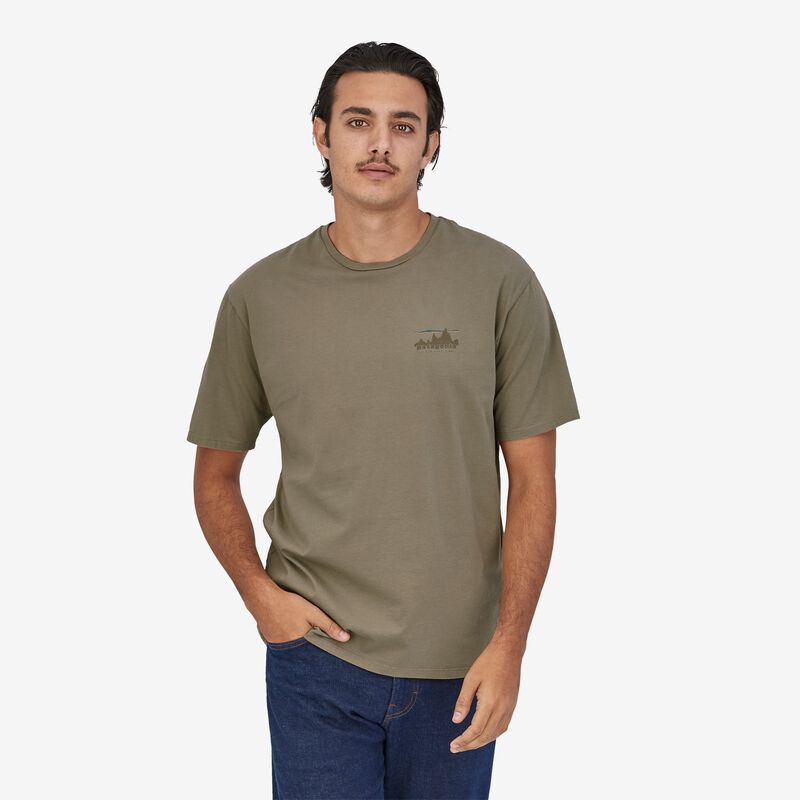 Patagonia Men's '73 Skyline Organic T-Shirt - Garden Green