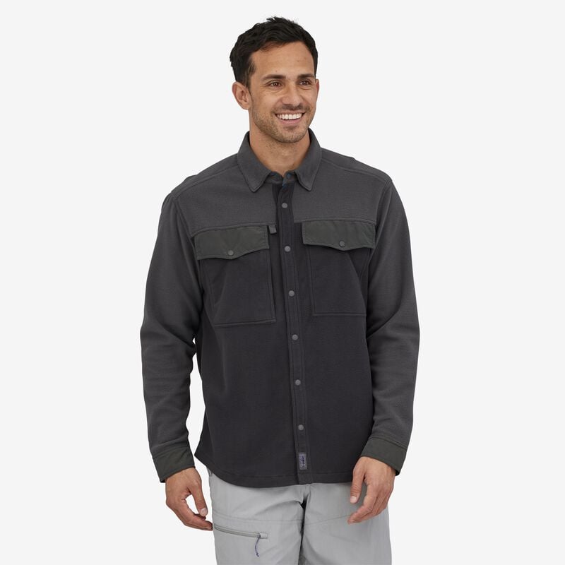 Patagonia Men's Long-Sleeved Early Rise Snap Shirt - Ink Black
