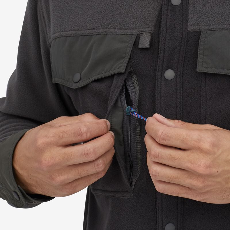 Patagonia Men's Long-Sleeved Early Rise Snap Shirt - Ink Black