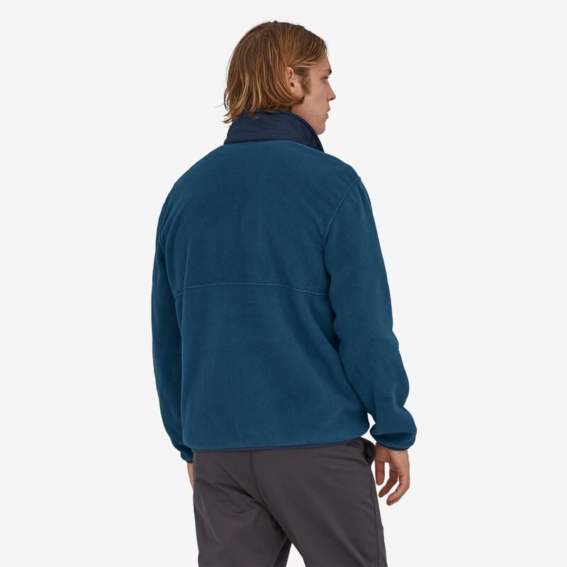 Patagonia Men's Microdini 1/2-Zip Fleece Pullover - Clean Climb Patch: Oar Tan