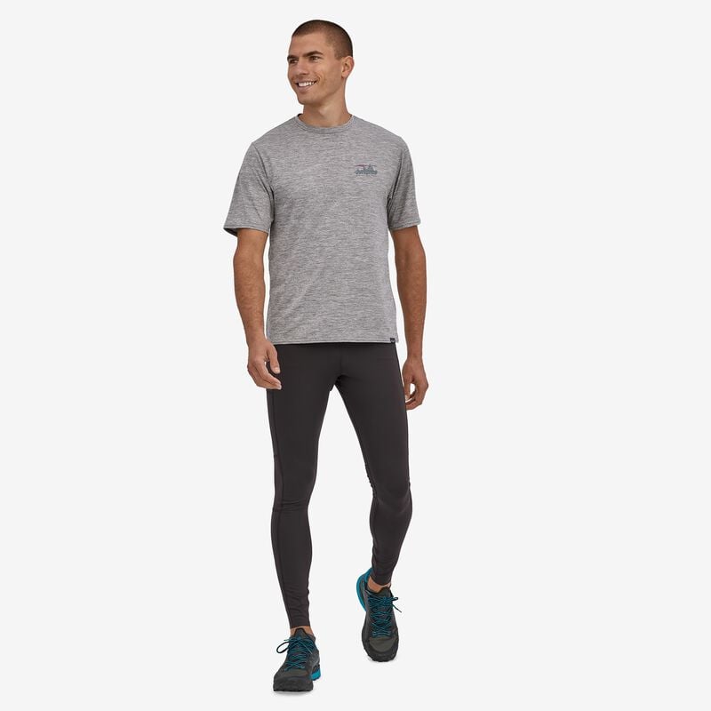 Patagonia Men's Endless Run Tights - Plume Grey
