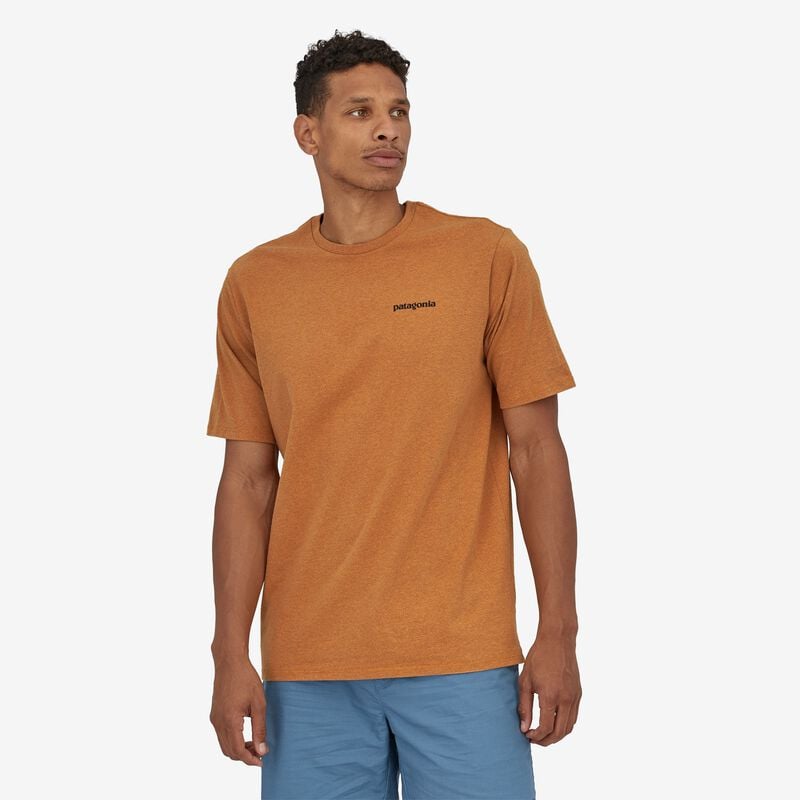 Patagonia Men's P-6 Logo Responsibili-Tee® - Cloudberry Orange