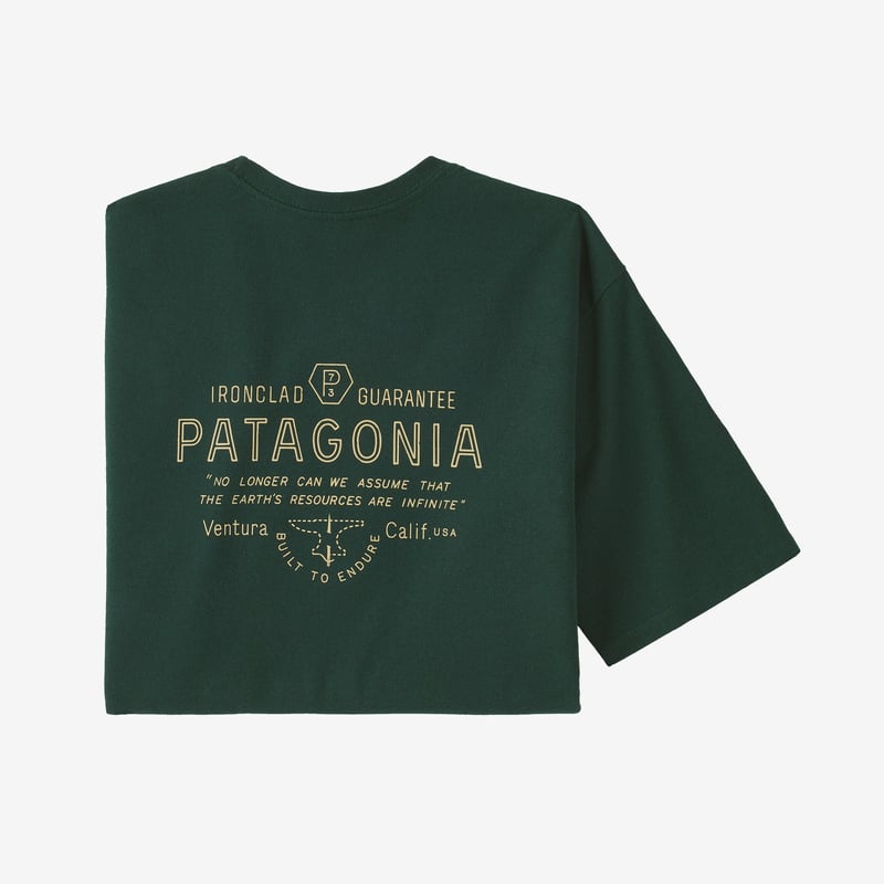 Patagonia Men's Forge Mark Responsibili-Tee® - Pinyon Green