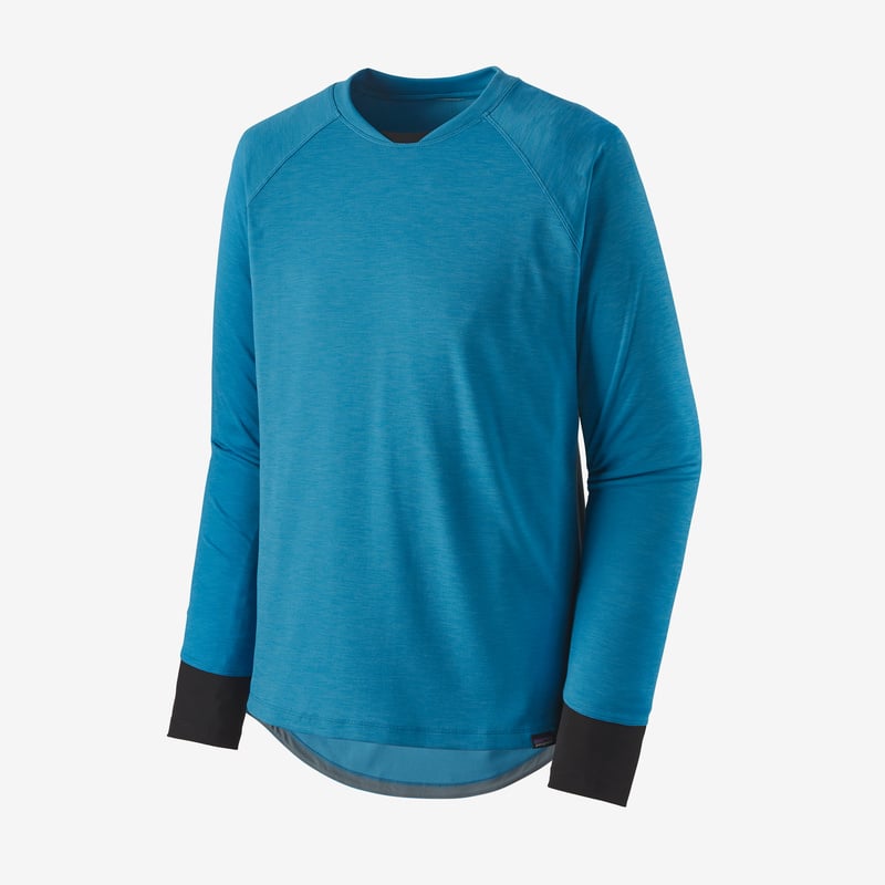 Patagonia Men's Long-Sleeved Dirt Craft Bike Jersey - Anacapa Blue