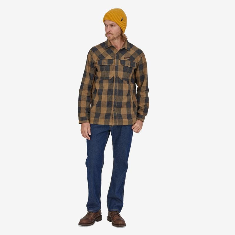 Patagonia Men's Farrier's Shirt - Great Plains: Mulch Brown