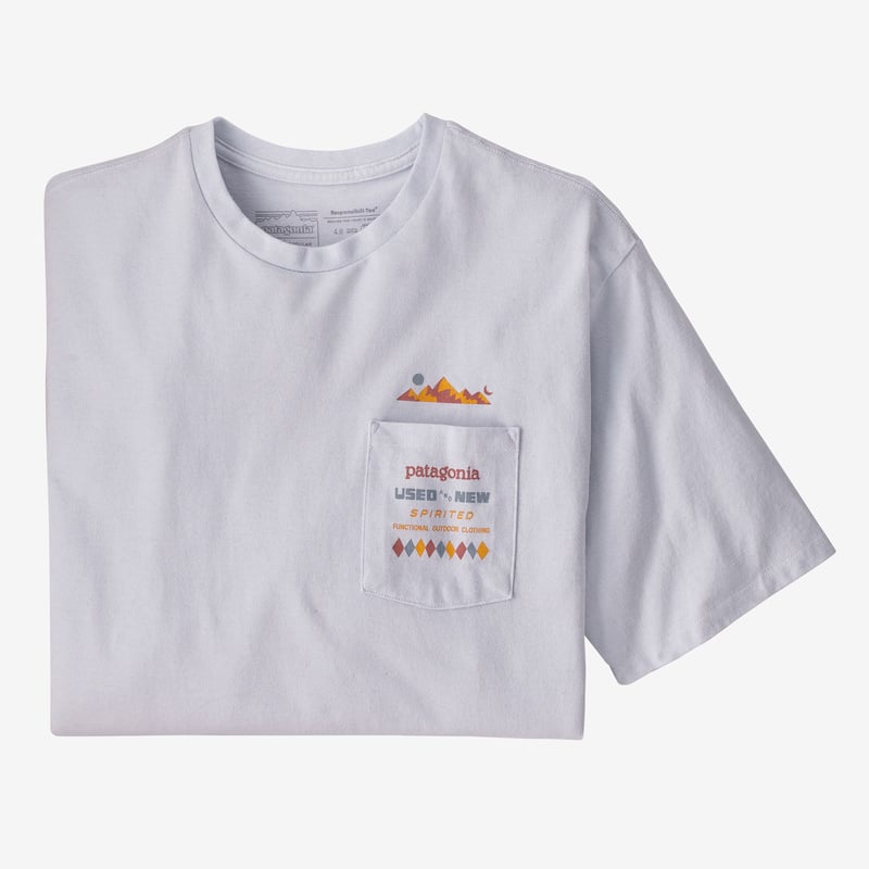 Patagonia Men's Spirited Seasons Pocket Responsibili-Tee® - White