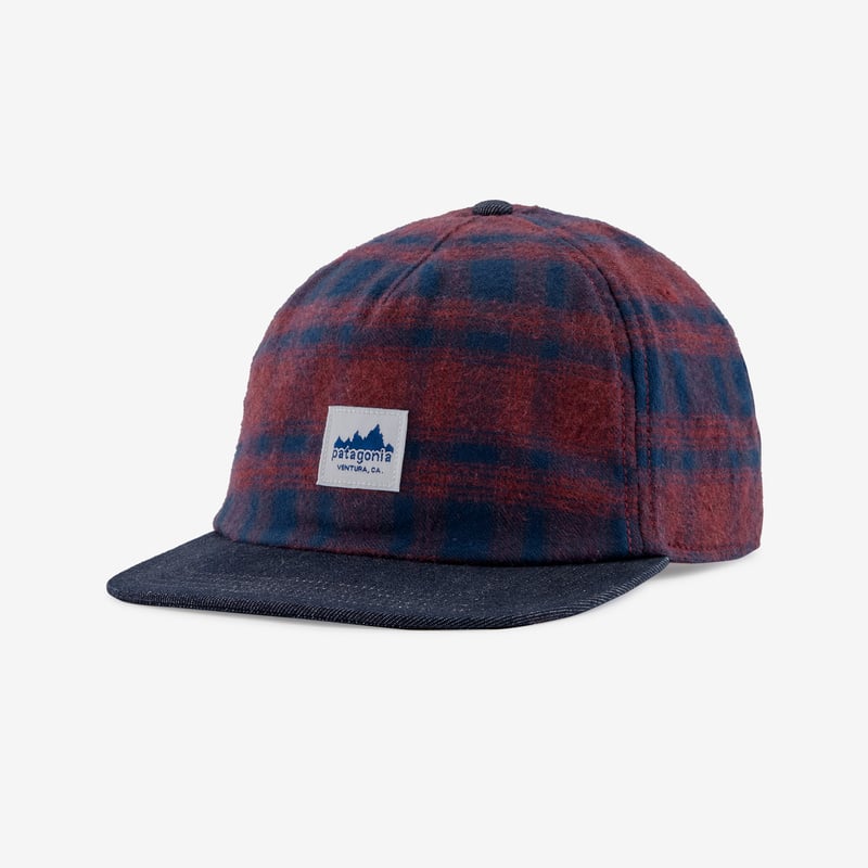Patagonia Range Cap - Connected Lines: Sequoia Red