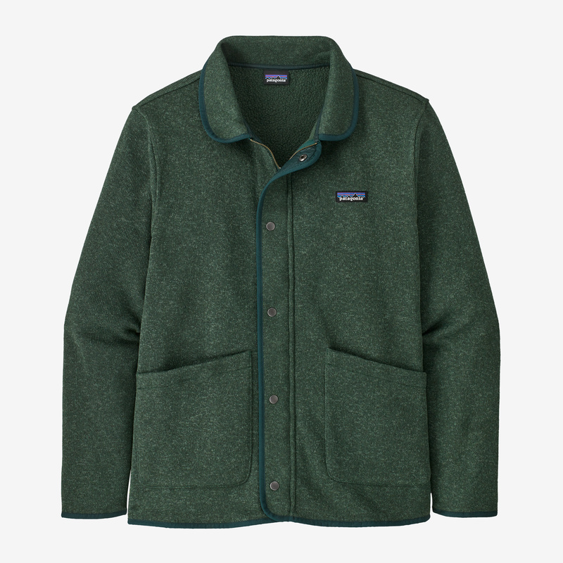 Patagonia Men's Better Sweater® Fleece Chore Coat - Pinyon Green
